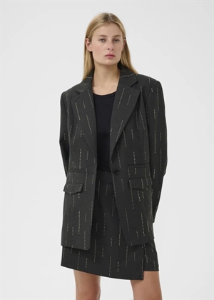 Adira blazer Dark Grey Melange Gestuz 